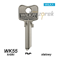 Wilka 007 - surový klíč - WK55 krátká ocel